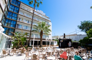 Nádvoří hotelu