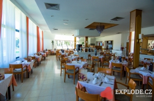 Restaurace hotelu Exagon Park