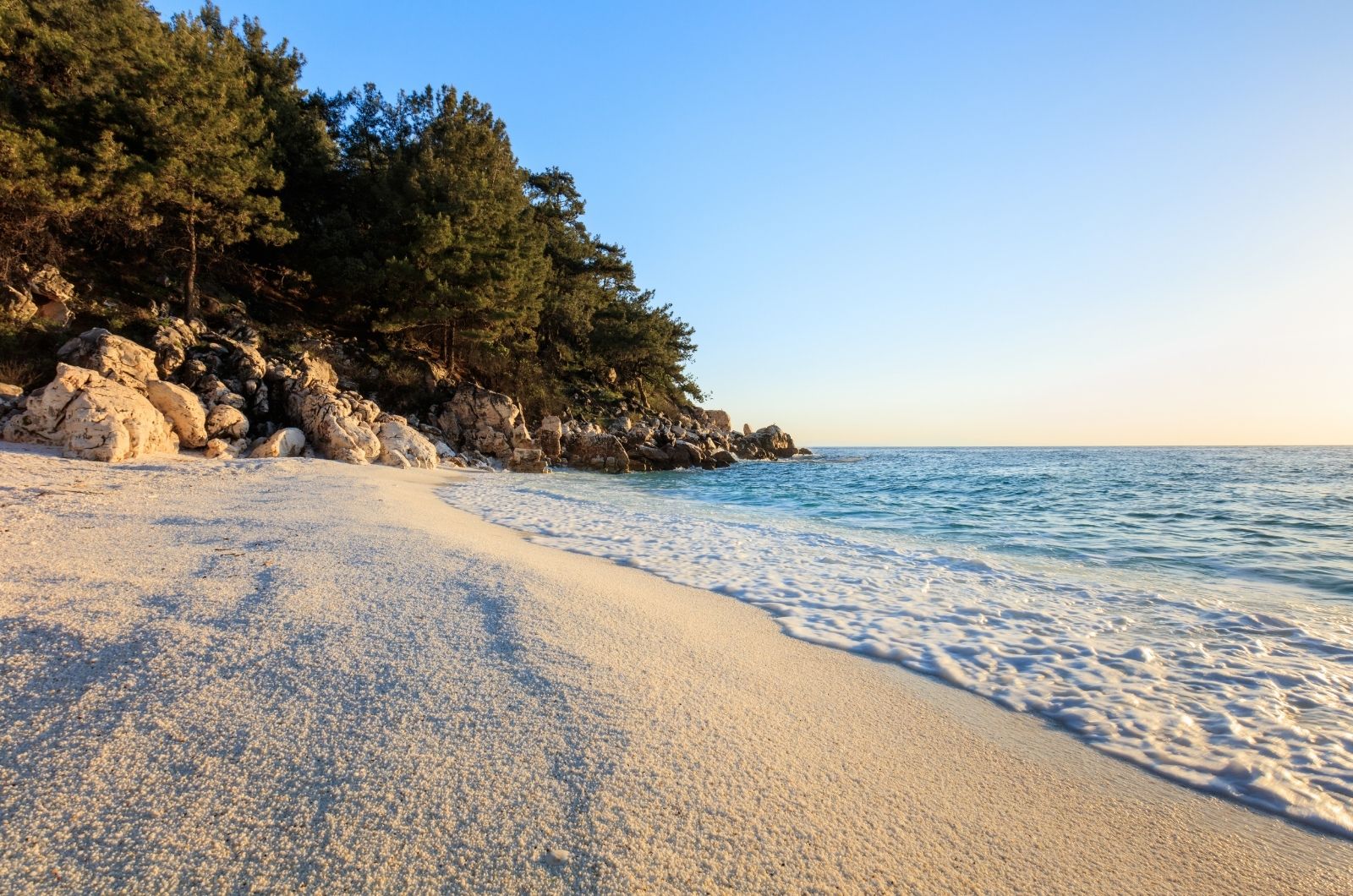 Thassos pláže Thassos pláže