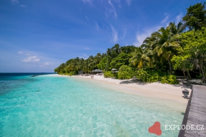 Pláž na ostrově Horubadhoo - Royal Island Resort & Spa Maldives